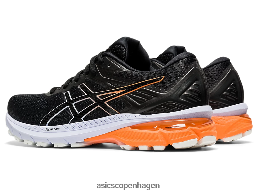 Asics gt-2000 9 bred sort/lilla opal Z206F63954
