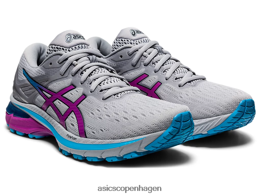 Asics gt-2000 9 piemontegrå/digital drue Z206F63913