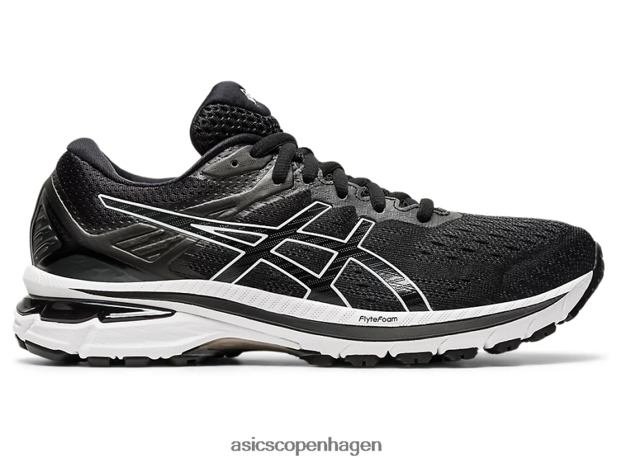 Asics gt-2000 9 sort hvid Z206F64121