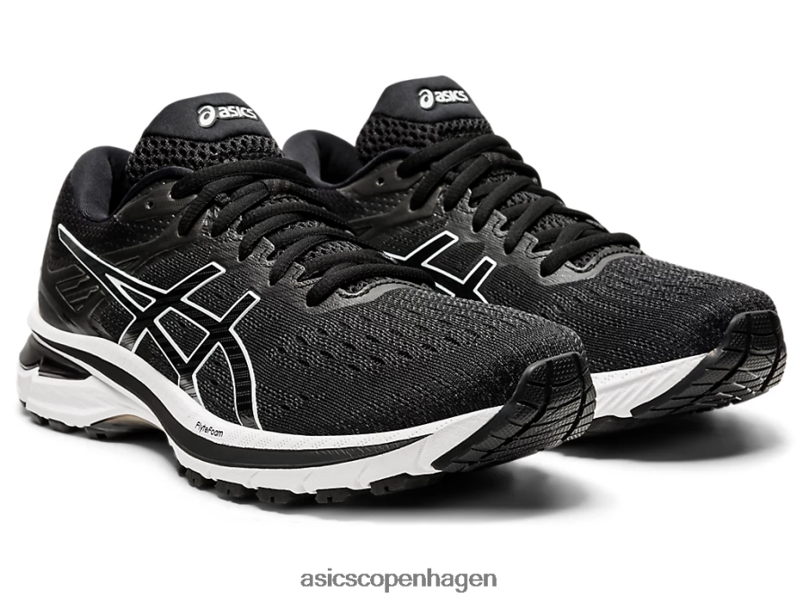 Asics gt-2000 9 sort hvid Z206F64121