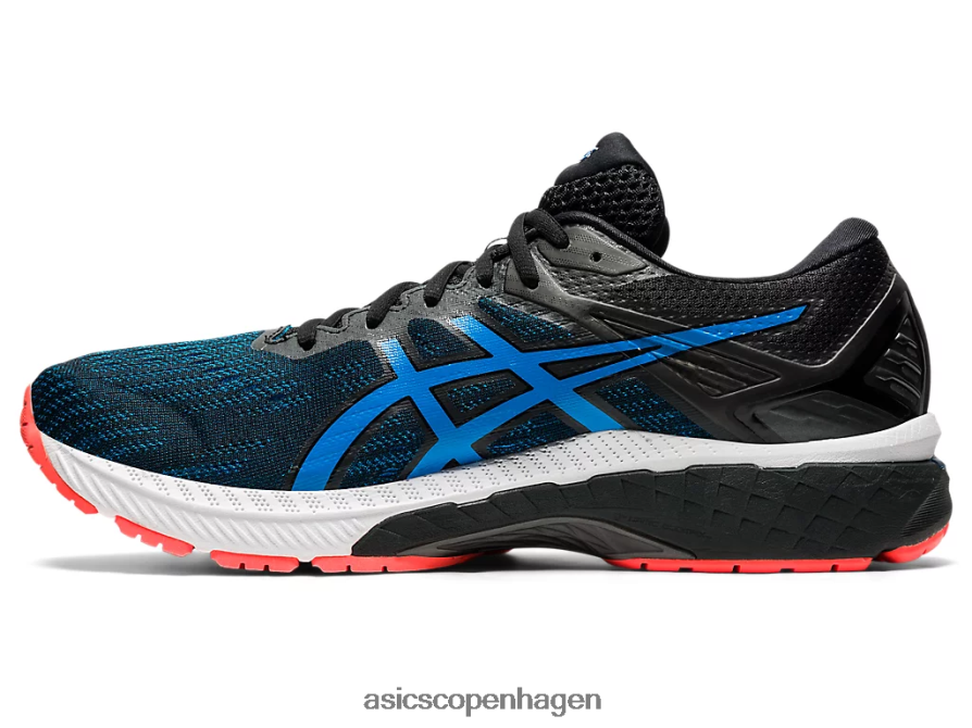 Asics gt-2000 9 sort/directoire blå Z206F62044