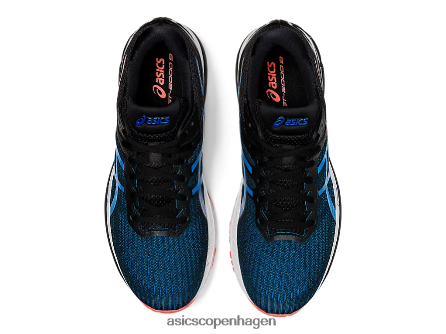 Asics gt-2000 9 sort/directoire blå Z206F62044