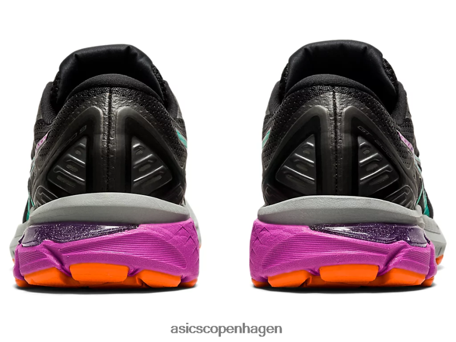 Asics gt-2000 9 spor sort/baltisk juvel Z206F64019