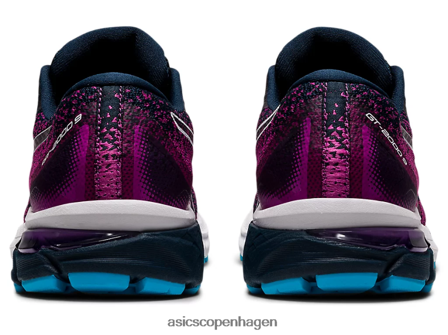 Asics gt-2000 9 strik fransk blå/hvid Z206F63737