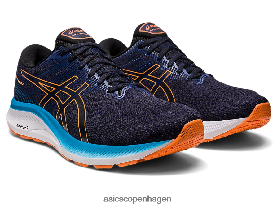 Asics gt-4000 3 bred sort/sol fersken Z206F6566