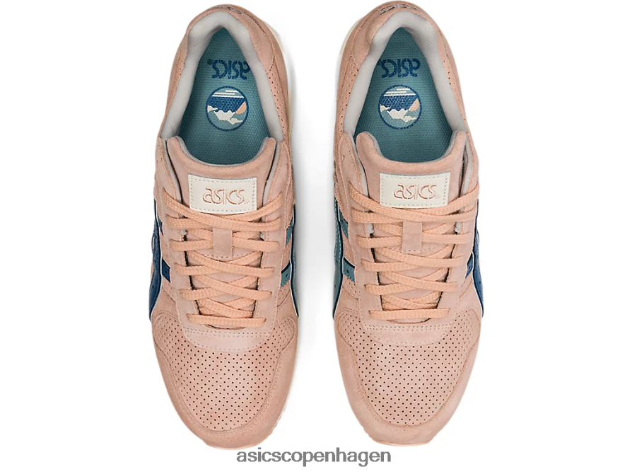 Asics gt-ii bleg abrikos/azurblå Z206F61754