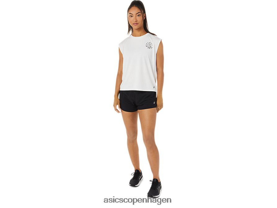 Asics havaffald run top naturlig hvid Z206F63483