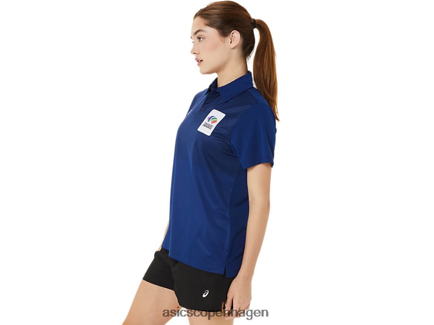 Asics hex gradient polo wch mørkeblå (pantone 281 c) Z206F63214