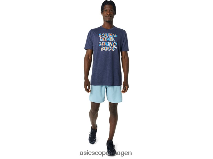 Asics hibiscus slogan t-shirt ærtelyng Z206F61045