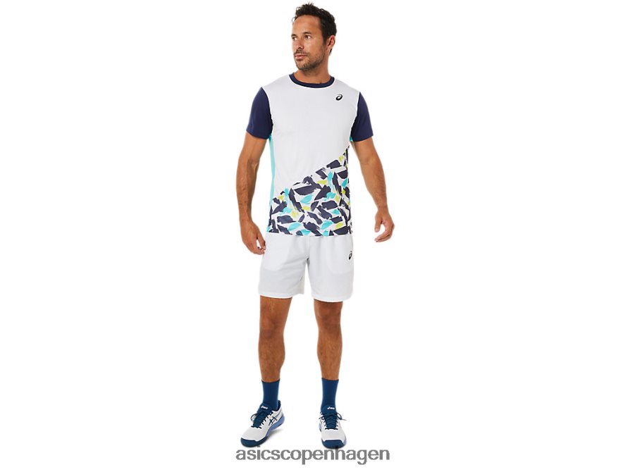 Asics hofgrafisk kortærmet top strålende hvid Z206F61531