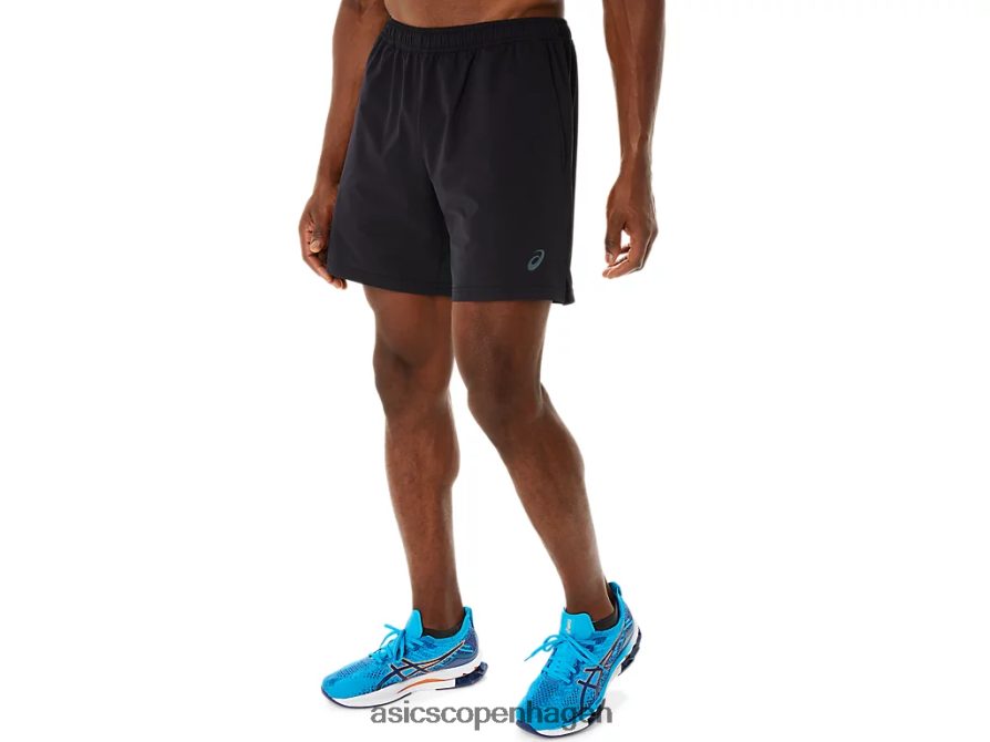 Asics hybrid 7 i shorts ydeevne sort Z206F6122