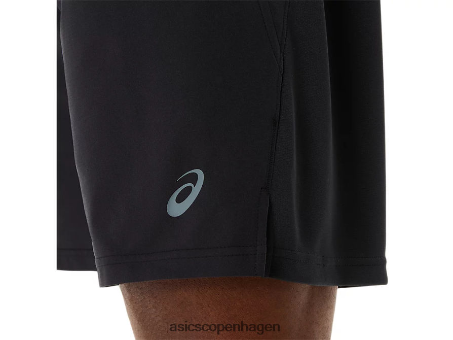 Asics hybrid 7 i shorts ydeevne sort Z206F6122