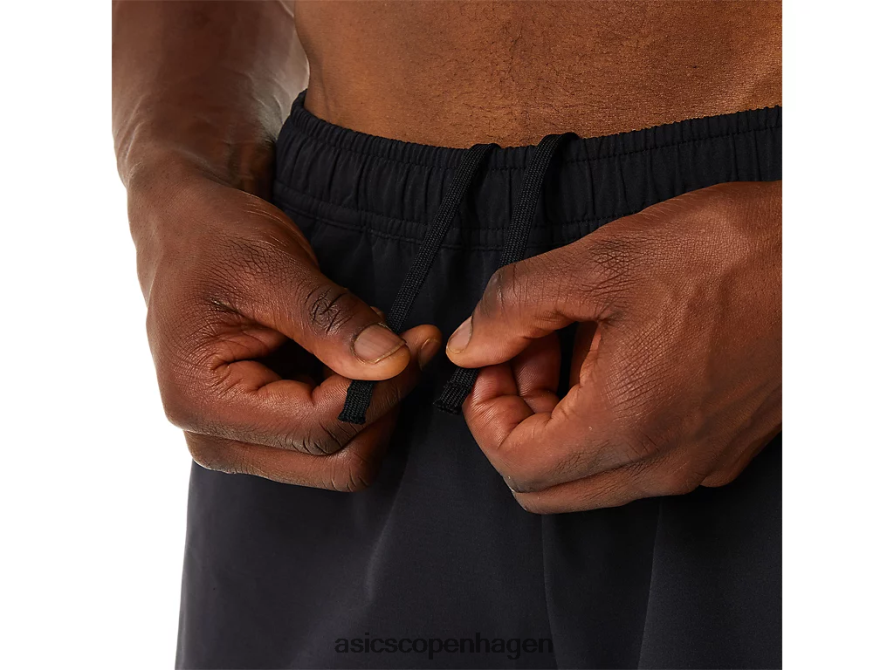 Asics hybrid 7 i shorts ydeevne sort Z206F6122