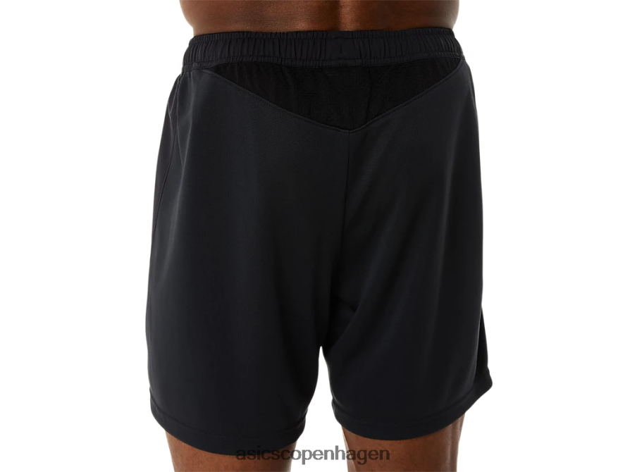 Asics hybrid 7 i shorts ydeevne sort Z206F6122