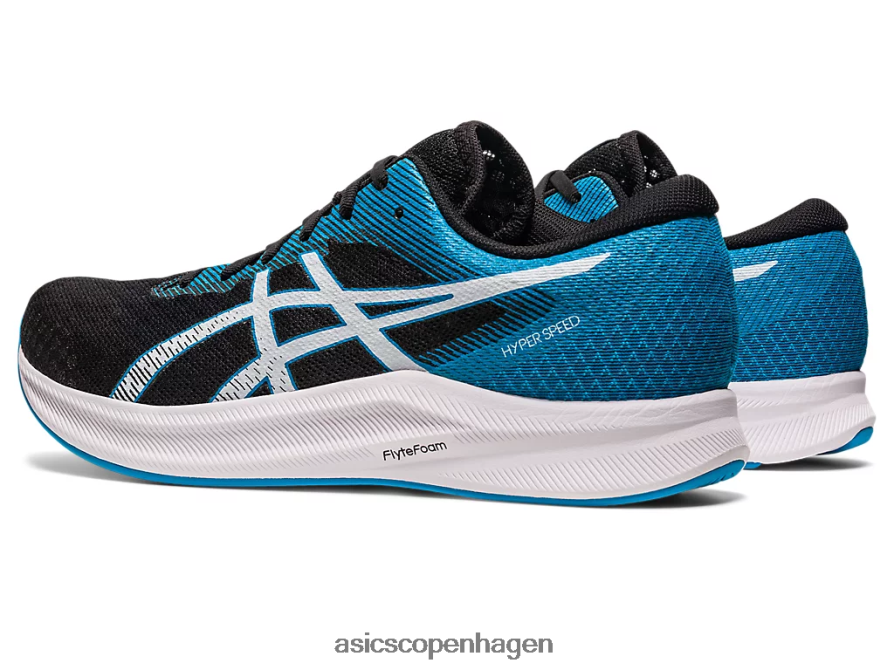 Asics hyper hastighed 2 sort/øblå Z206F6491