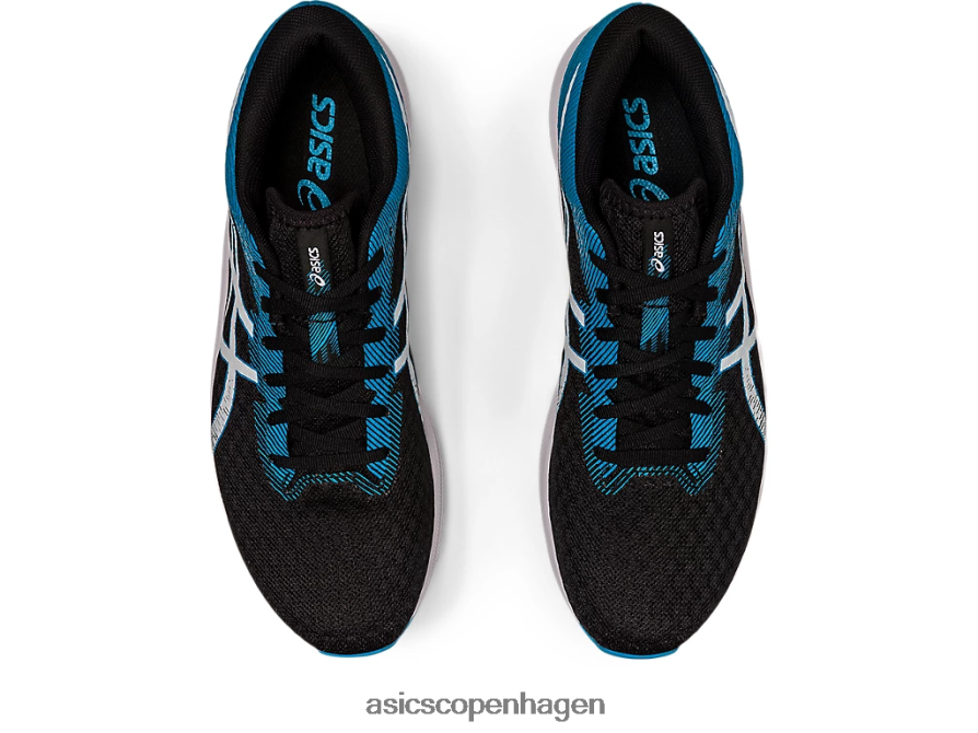 Asics hyper hastighed 2 sort/øblå Z206F6491