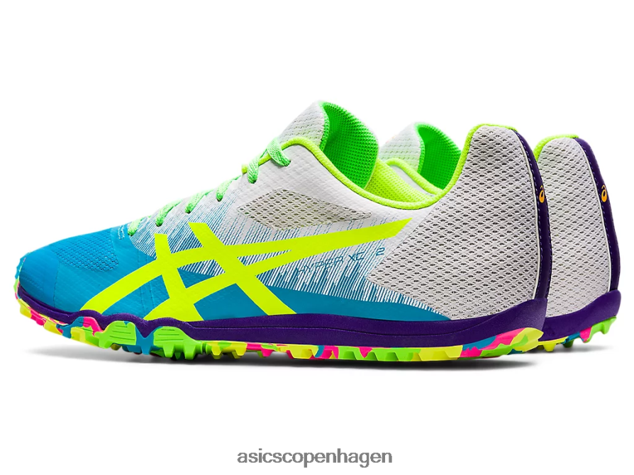 Asics hyper xc 2 digital aqua/sikkerhedsgul Z206F61665