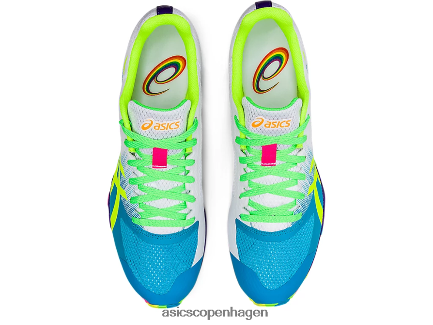 Asics hyper xc 2 digital aqua/sikkerhedsgul Z206F61665