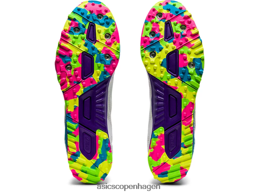 Asics hyper xc 2 digital aqua/sikkerhedsgul Z206F61665