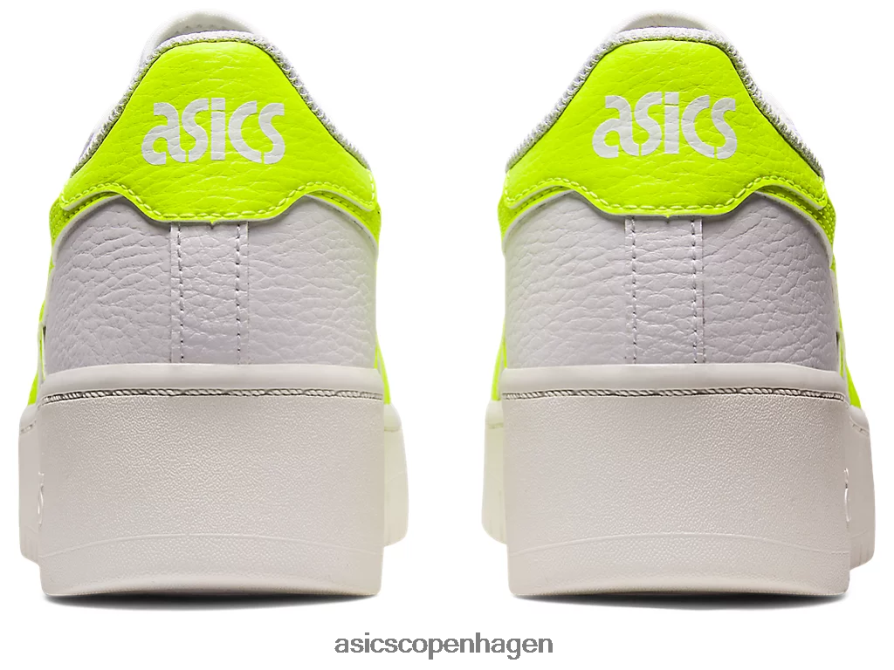 Asics japan s pf hvid/sikkerhedsgul Z206F62221