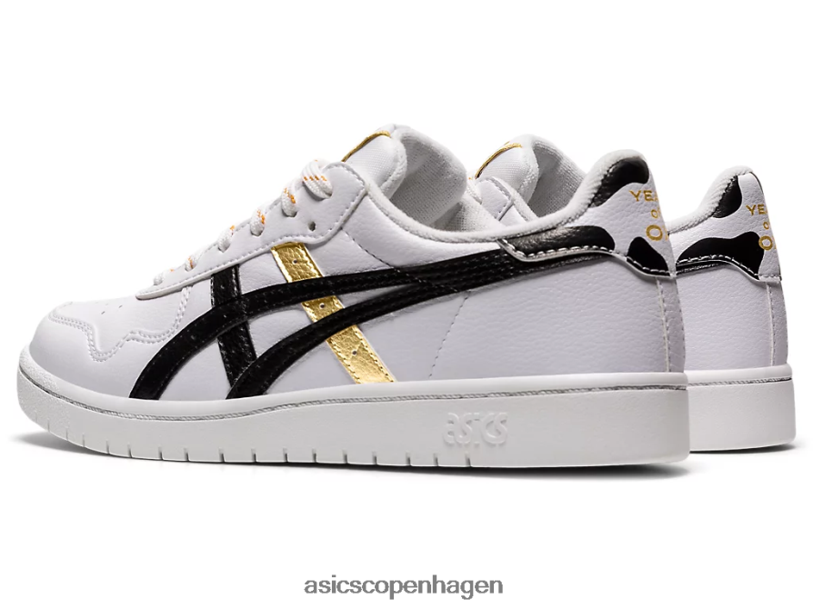 Asics japans folkeskole hvid sort Z206F64550