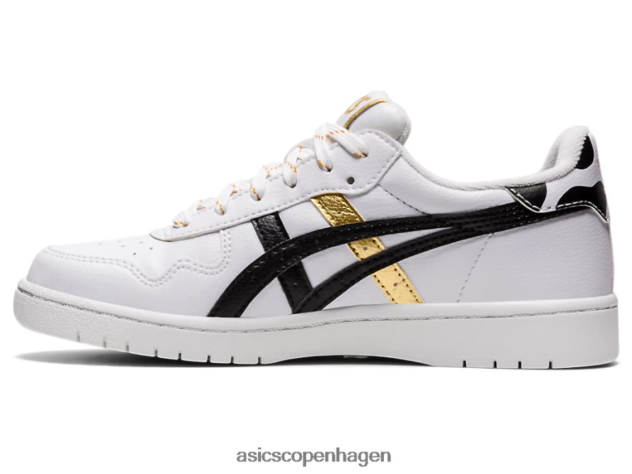 Asics japans folkeskole hvid sort Z206F64550