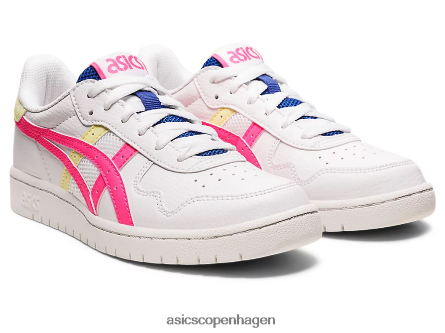 Asics japans folkeskole hvid/hot pink Z206F64415