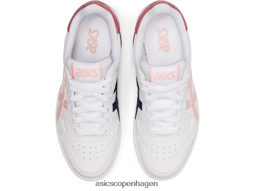 Asics japans folkeskole hvid/ingefær fersken Z206F64444