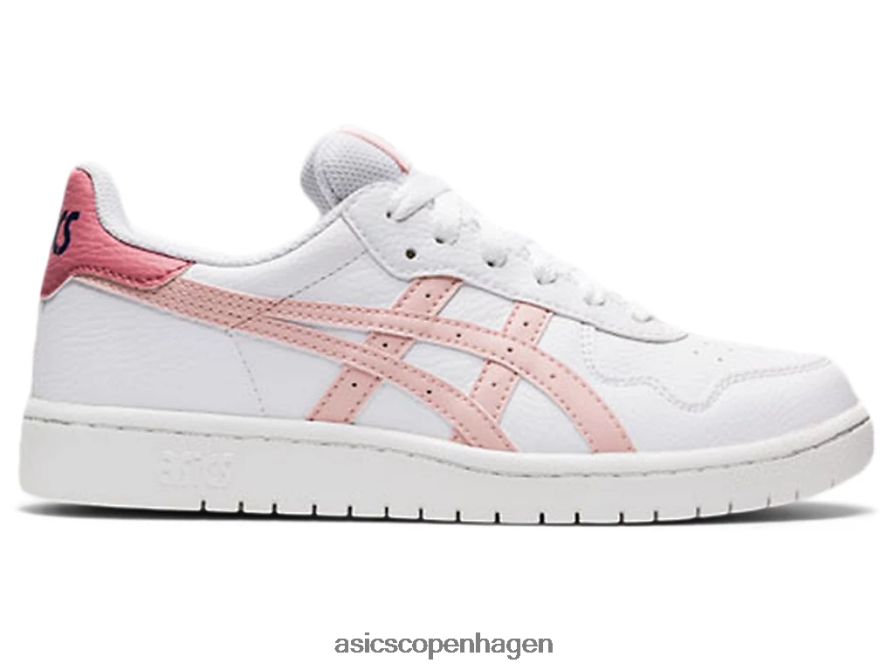 Asics japans folkeskole hvid/ingefær fersken Z206F64444