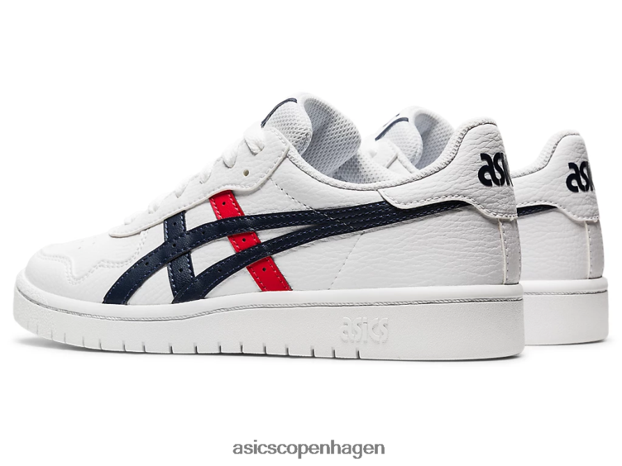 Asics japans folkeskole hvid/klassisk rød Z206F64560