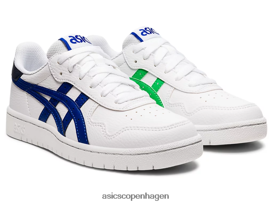 Asics japans folkeskole hvid/monaco blå Z206F64493