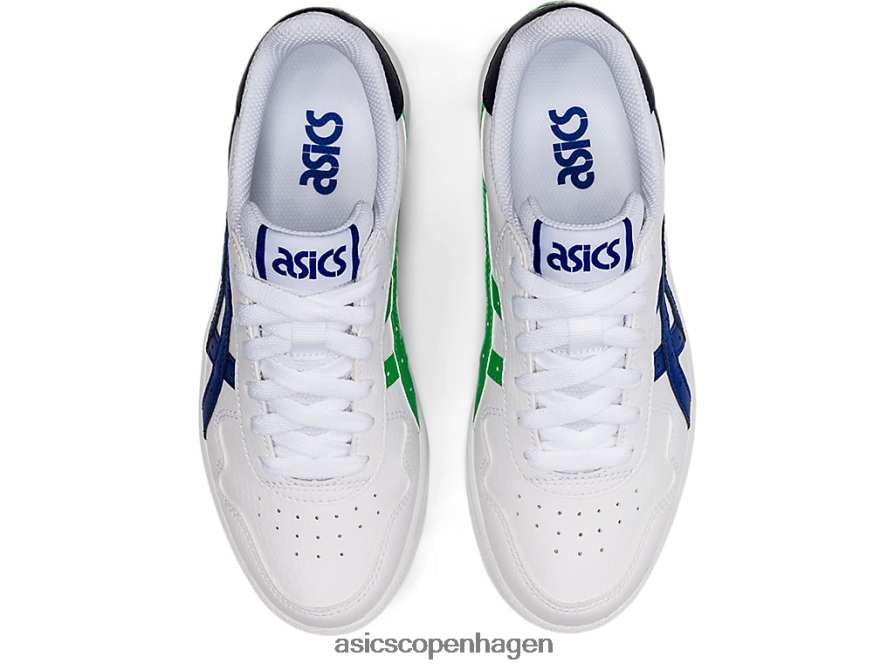 Asics japans folkeskole hvid/monaco blå Z206F64493