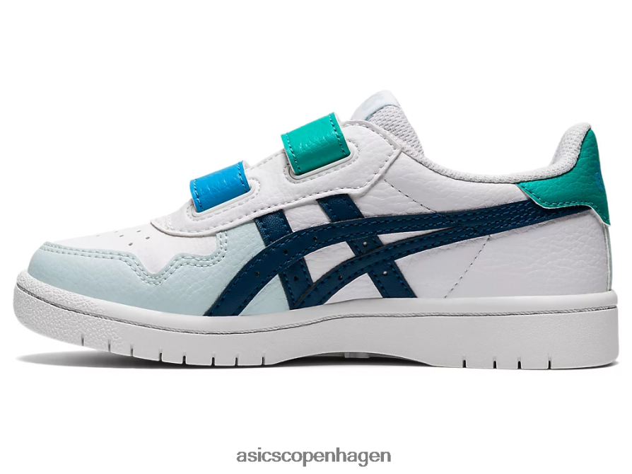 Asics japans førskole hvid/mako blå Z206F64540