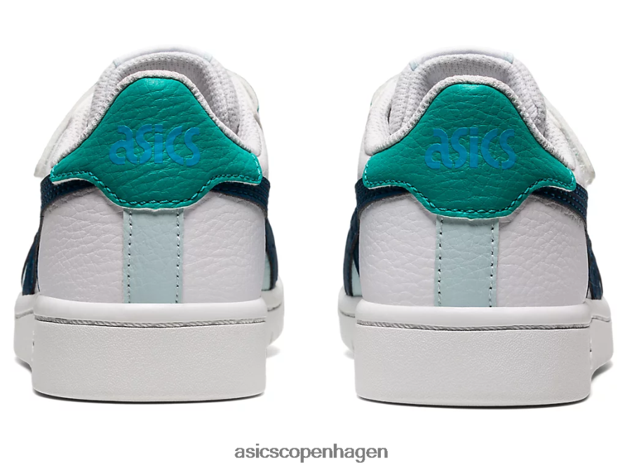 Asics japans førskole hvid/mako blå Z206F64540