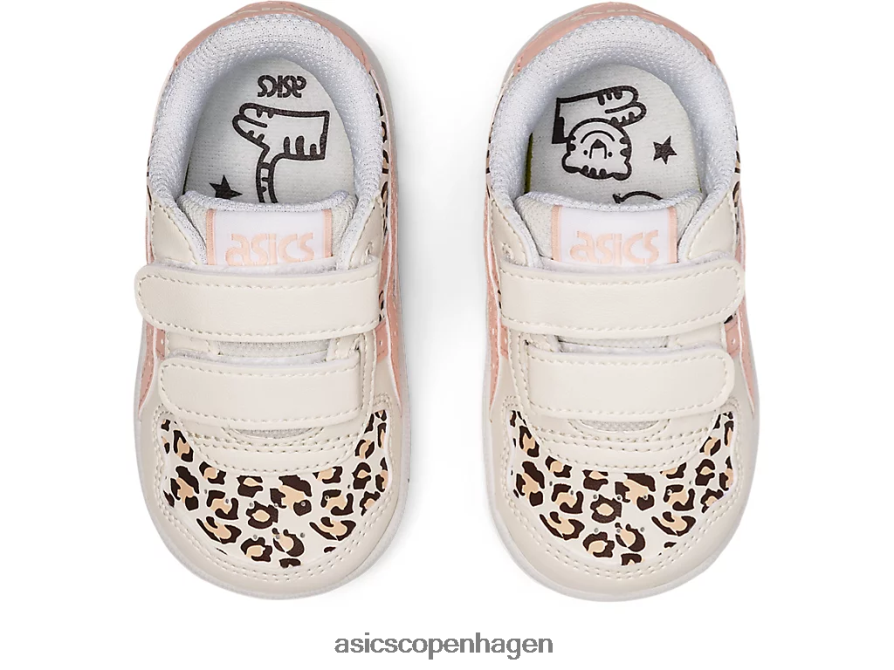 Asics japans småbørnsstørrelse creme/brise Z206F64469