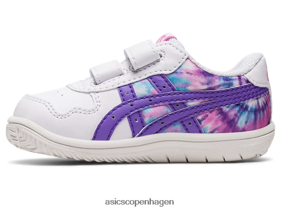 Asics japans småbørnsstørrelse hvid/ametyst Z206F64325