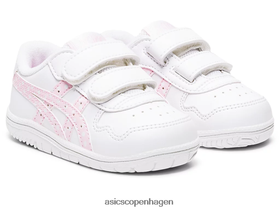 Asics japans småbørnsstørrelse hvid/bomuldsbolche Z206F64448