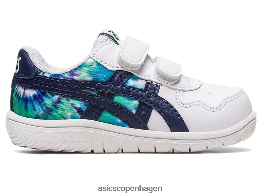 Asics japans småbørnsstørrelse hvid/peacoat Z206F64327