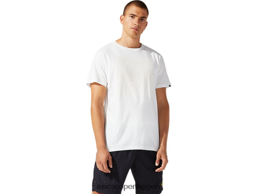 Asics jersey dt grafisk kortærmet t-shirt fløde Z206F61933