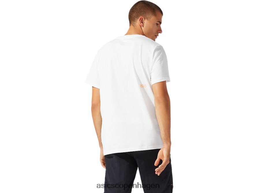 Asics jersey dt grafisk kortærmet t-shirt fløde Z206F61933