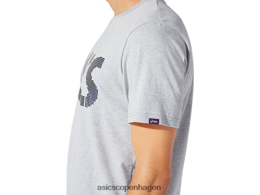 Asics jersey folie bl kortærmet t-shirt piemontegrå lyng Z206F61897