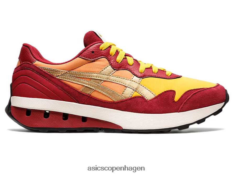 Asics jogger x81 honning/burgunder Z206F61093