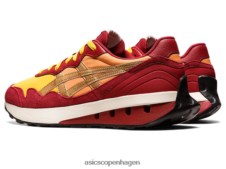 Asics jogger x81 honning/burgunder Z206F61093