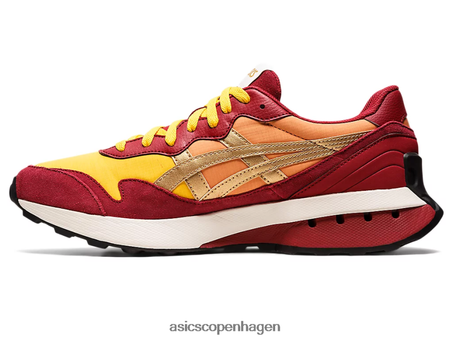 Asics jogger x81 honning/burgunder Z206F61093