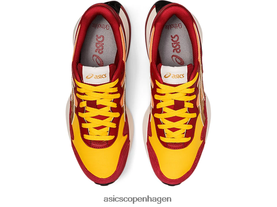 Asics jogger x81 honning/burgunder Z206F61093