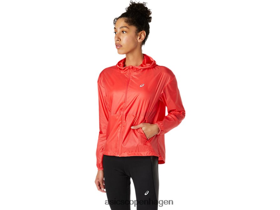 Asics kasane jakke solid lyserød grapefrugt Z206F63849