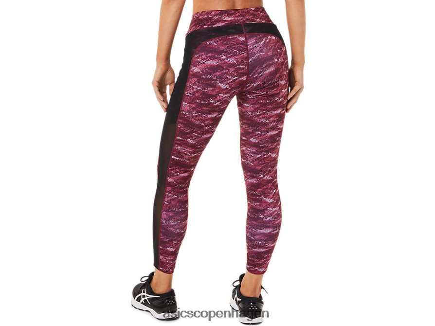 Asics kate 7/8 stram dyb mars/tåge multi Z206F63658