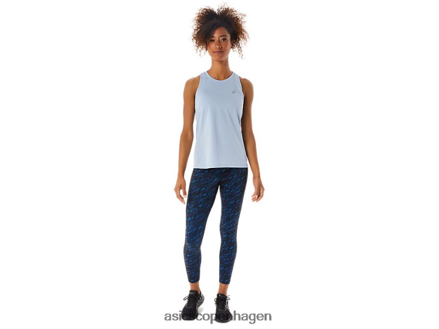 Asics kate 7/8 stram natskygge/lake drive print Z206F63290