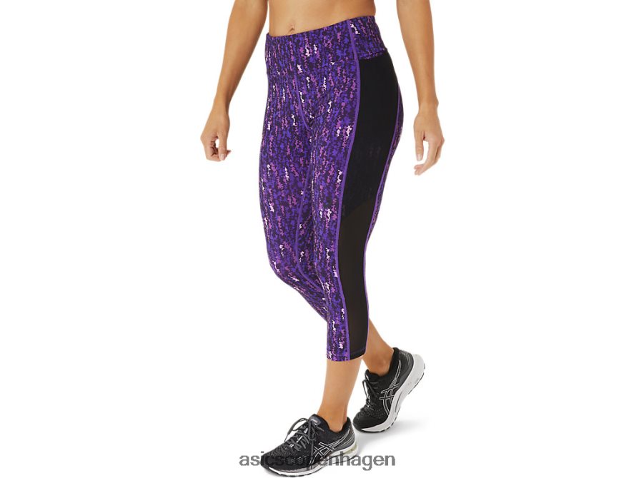 Asics kate lomme capri japan børstet orkidé/sort Z206F63020