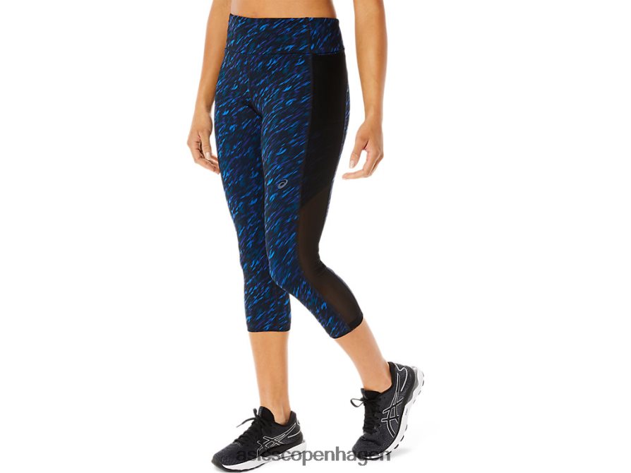 Asics kate lomme capri natskygge/lake drive print Z206F63516